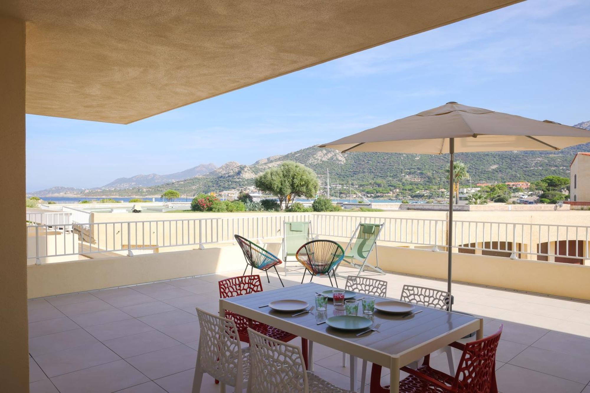 Appartement La Balagne , Bord De Mer, Grande Terrasse, Sant'Ambroggio ลูมิโอ ภายนอก รูปภาพ